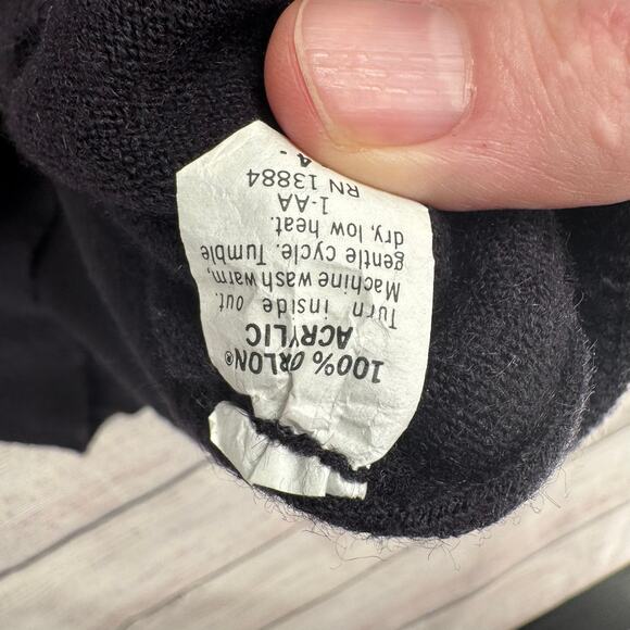 Vintage 80s Titleist V-Neck Super Soft Orion Sweater Mens XL Blue Fallbrook - Picture 10 of 12